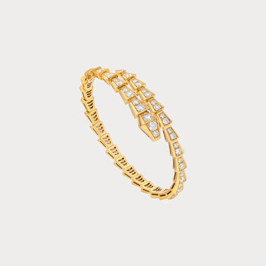 Serpenti Yellow Stone Double Wrap Bracelet