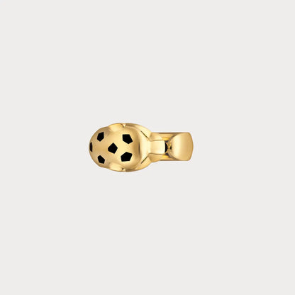 Spotted Panther Open Ring