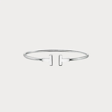 T Bar Slim Cuff Bracelet