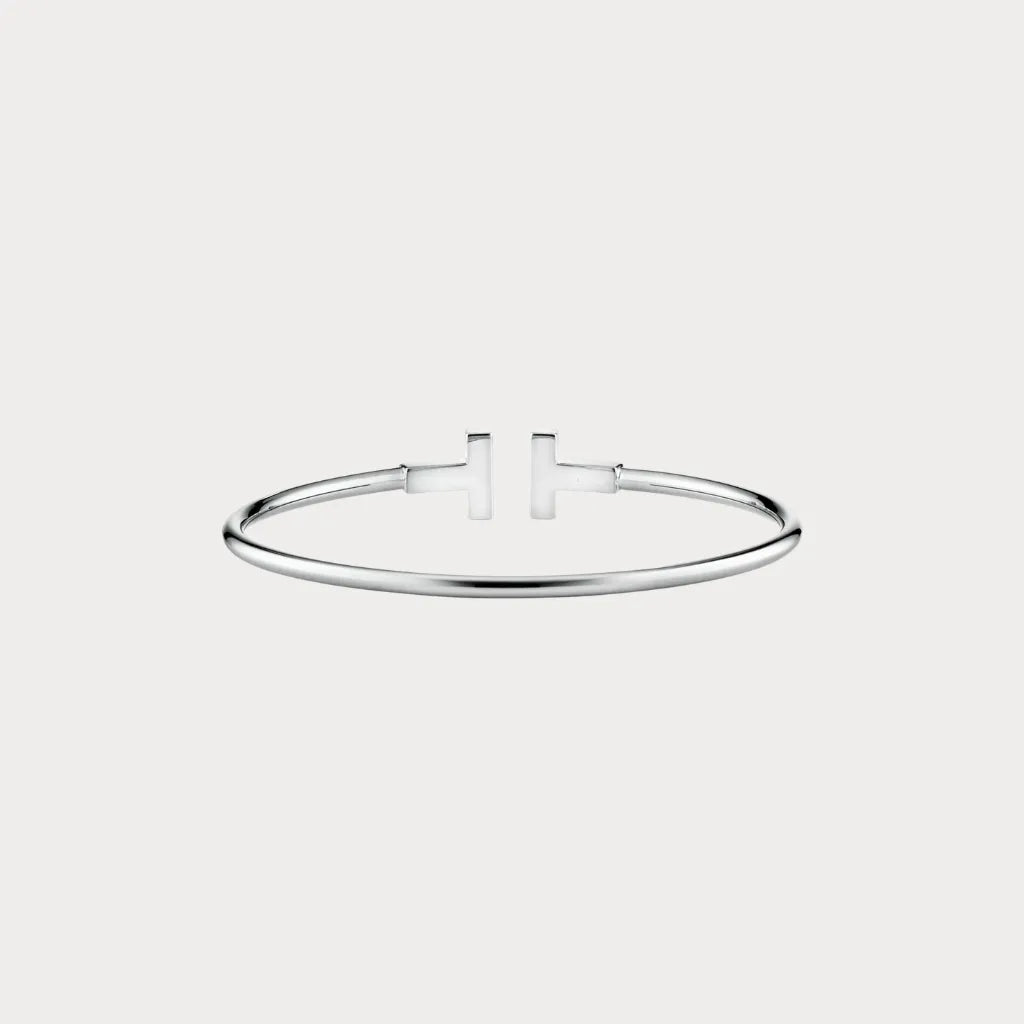 T Bar Slim Cuff Bracelet