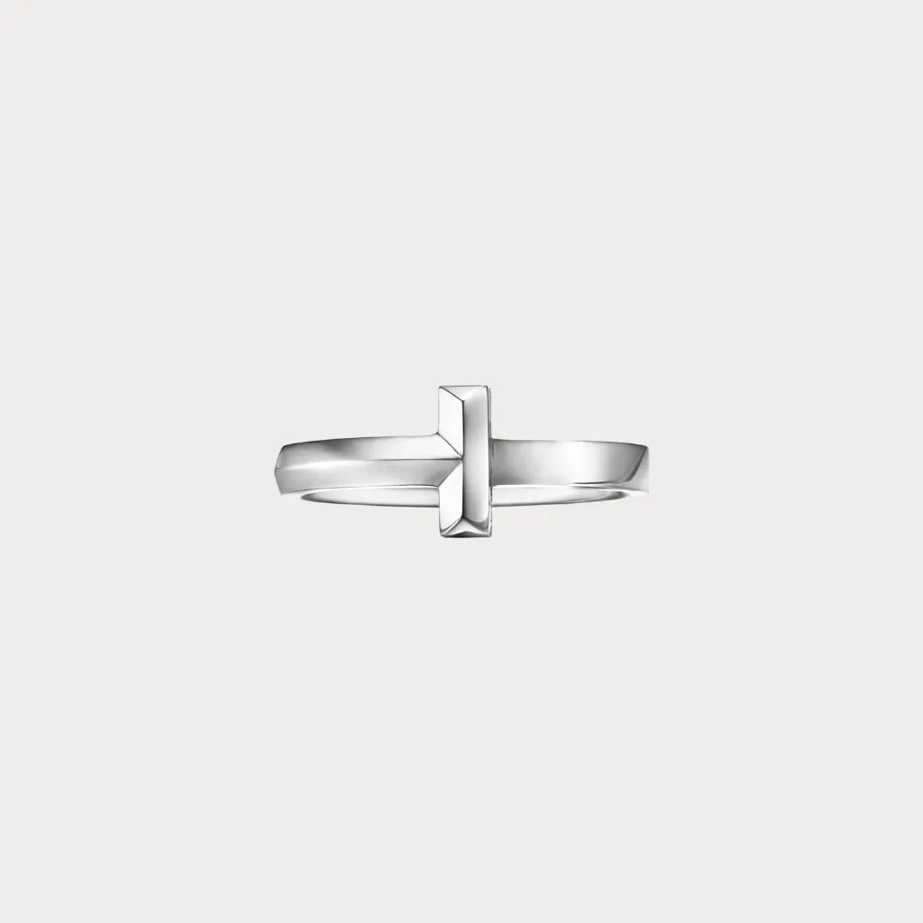 T Bar Slim Open Ring
