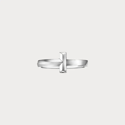 T Bar Slim Open Ring