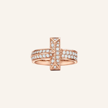 T Vertical Bridge Accent Ring