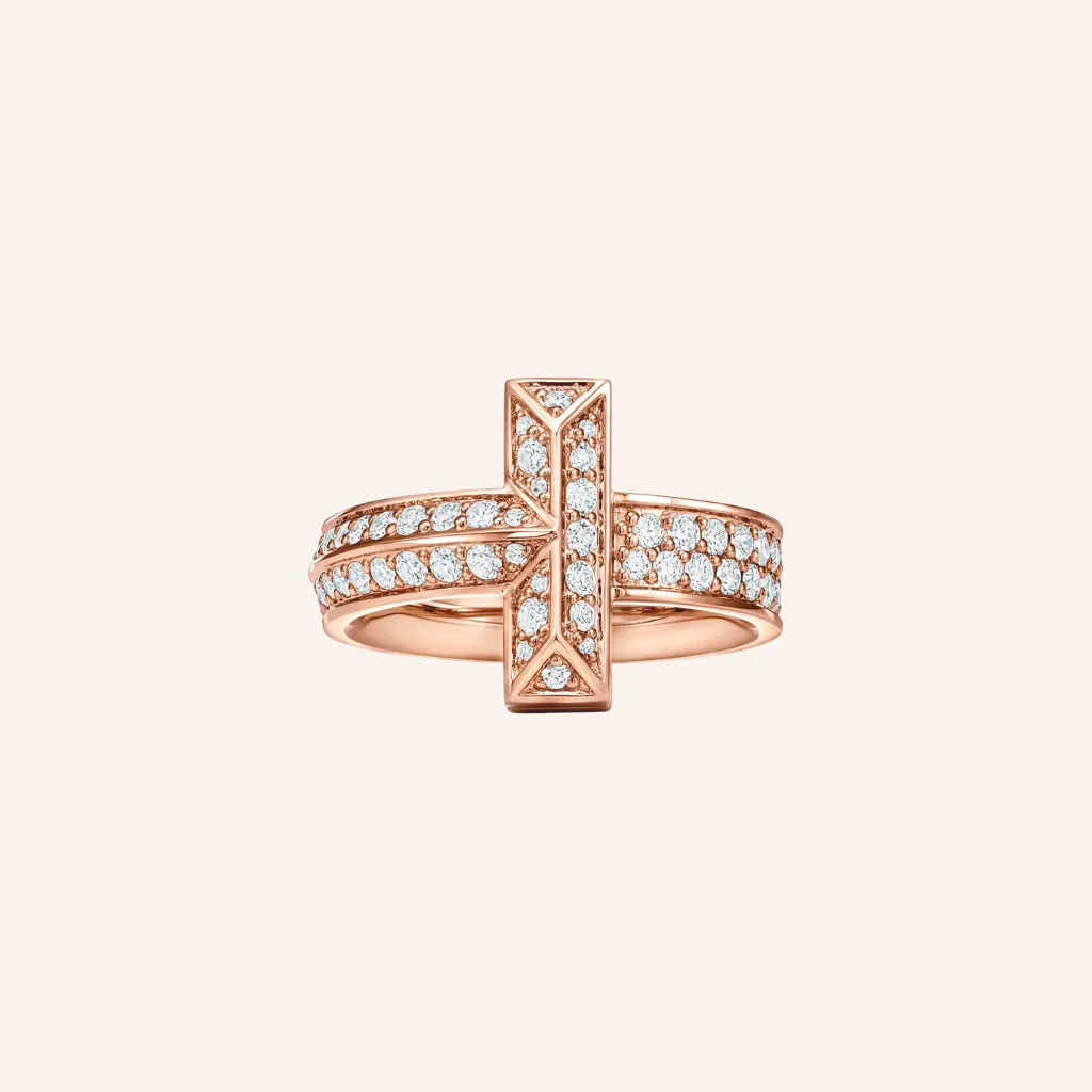 T Vertical Bridge Accent Ring
