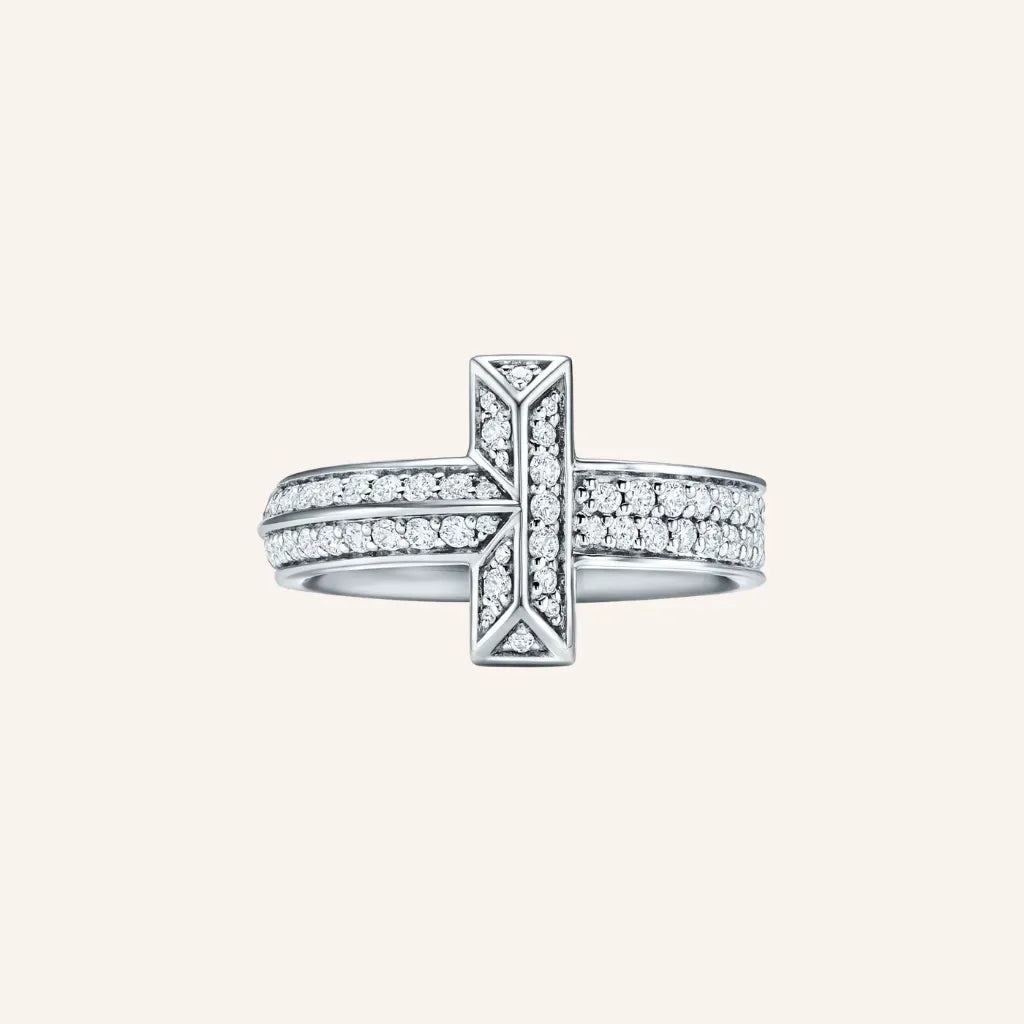 T Vertical Bridge Accent Ring